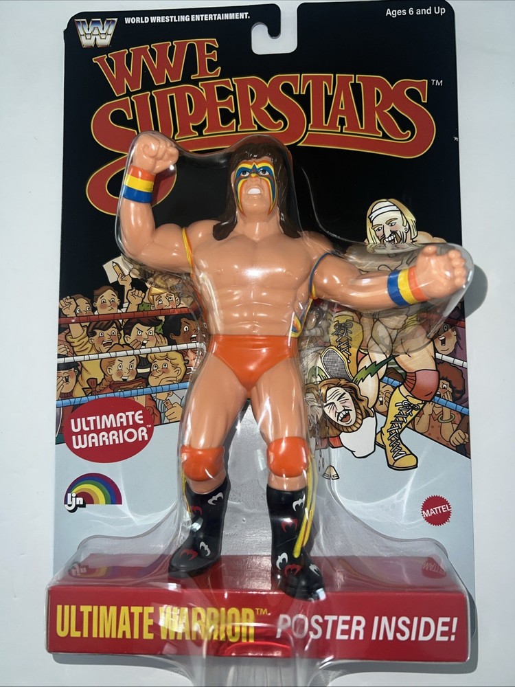 Target Mattel LJN WWE Superstars ULTIMATE WARRIOR Black Card Chase 2026