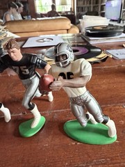 STARTING LINEUP SLU Oakland LA Raiders VTG Figure Lot Rare Jay Schroeder Helmets