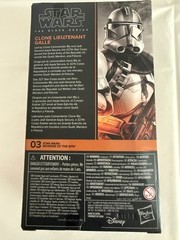 Star Wars: Revenge of the Sith Black Series Clone Lt. Galle 6″ Figure IN STOCK!