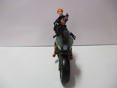 GI Joe Classified Series Scarlett and Motorcycle