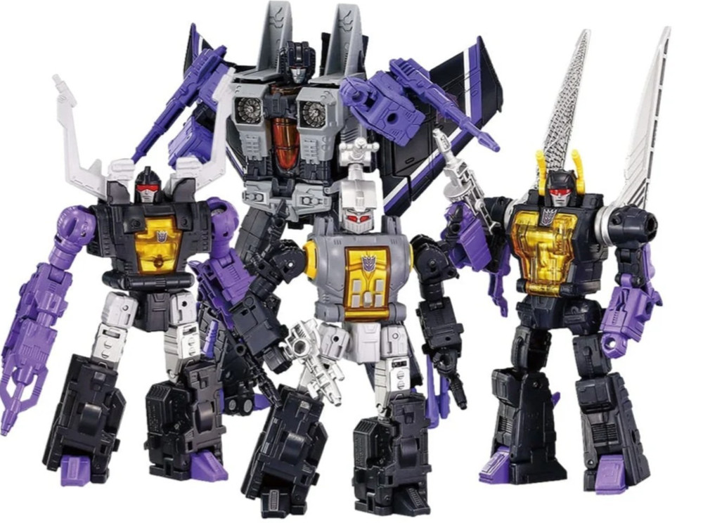 Transformers Dramatic Capture Series Decepticons Part 2 DCS-6 –IN-HAND–