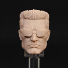 1/12 Unpainted Forever Destory Duke Head Carved Fit 6” ML Action Figure
