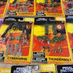 Final Faction Cartoon Alpha Team 1 Weapons Packs & Kharn Weapons Packs Lot Of 20