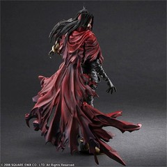 In US Play Arts Kai Final Fantasy VII Vincent Valentine PVC Action Figure Boxed