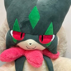 Refined 170cm Stuffed Toy Meowscarada Plushie Doll Anime Collect Decor Handmade