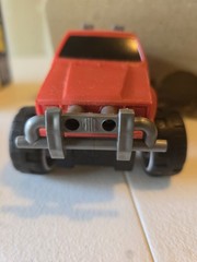 MACGYVER GLASSLITE Pick Up Fenix Truck (Red) Unused 1980s TV SERIES W/Acrylic