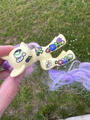 My Little Pony “Sunshine Petals” Ponymania Unicorn MLP FiM 3in Brushable