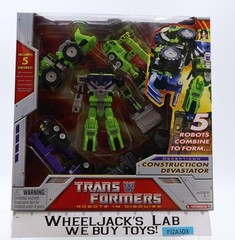 Devastator Transformers Robots in Disguise 2006 Hasbro Action Figure NEW SEALED