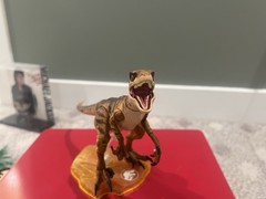 Jurassic World Amber Collection Lost World Velociraptor Complete Loose