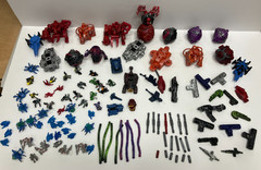 Trendmasters War Planets / Heroic Planet accessory lot – EVERYTHING pictured