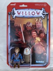 Rare New 2022 D23 Expo limited exclusive Super7 Reaction Willow 3.75″ figure