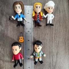 Lot of 5pcs Friends TV Series SMOLS Joey Monica Rachel Phoebe Ross Figure Doll