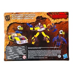 Transformers Jackpot & Sights Golden Disk Porsche Gold Jazz Kingdom USA Seller