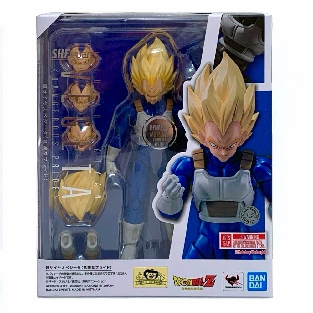 BANDAI SPIRITS S.H.Figuarts Super Saiyan Vegeta Dangerous Pride DRAGON BALL Z