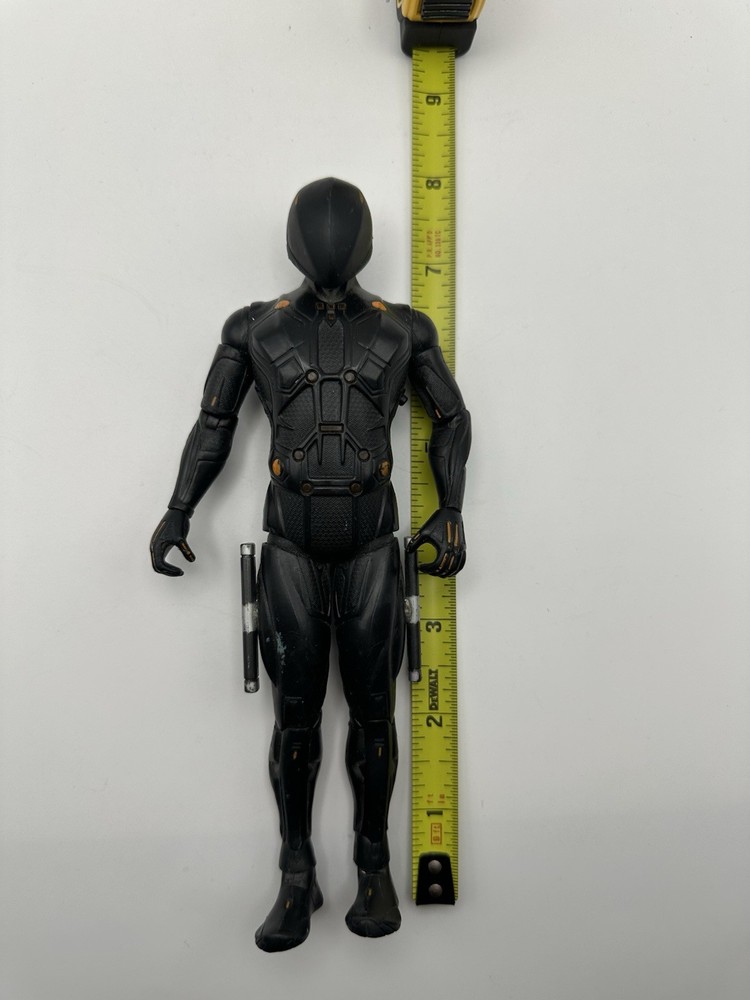 This is a 2010 Spin Master Disney Tron 8-inch deluxe Black Guard action figure