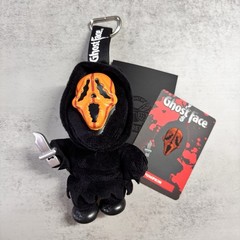 Ghost Face Mystery Plush Pumpkin Bag Clip RARE 1/27 Spirit Halloween Culturefly