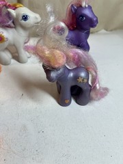 My Little Pony Figures Lot of 7 from Vintage 2002-2004 Various Sizes