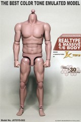 JXToys 1/6 Male Strong Durable Muscular Body S02 12″ Figure Fit Hot Toys Head