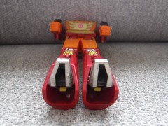 Transformers RODIMUS PRIME figure INCOMPLETE rubber 1986 Hasbro Vintage 7″ G1
