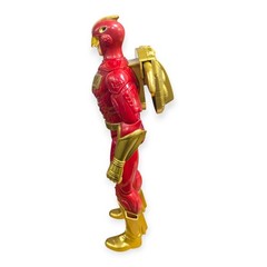 Turbo Man Action Figure Red Gold 13.5 Inch Toy Jetpack Jingle All The Way Style