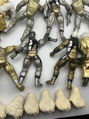 Goldust BCA Lot WWF Jakks Marlena Wig Accessory Robe WWE Dustin Rhodes 2 Tuff