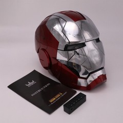 AUTOKING Wearable Iron Man MK5 Helmet Voice-controlled Cosplay Props Last one!