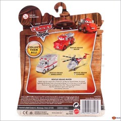 Disney Pixar Cars Toon Rescue Squad Mater #1 Mega Size red truck by Mattel