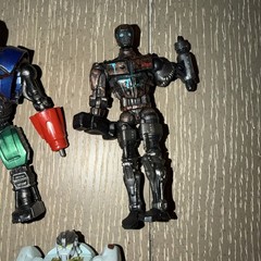 5″ 2011 Real Steel Jakks Pacific EFX Light Up Action Figures Lot