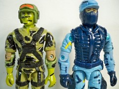 K26i23781 GI JOE 1988 SERIES COMPLETE BUDO MUSKRAT REPEATER HARDBALL SHOCKWAVE