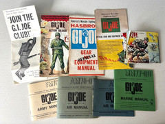 1964 GI Joe Action Soldier Army Equipment Manual Advertising Brochure Lot Hasbro
