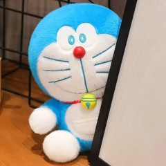 Doraemon 22cm Classic Plush Doll Cute Cartoon Anime Birthday Gift Toy