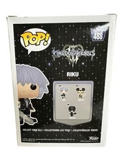 Funko Riku Pop! Vinyl Figure – Gray Hair, Black & Purple Outfit