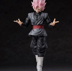 SH Figuarts Dragon Ball Super Dimensionia 01C SSJ Rose Goku Black W/ Bonus