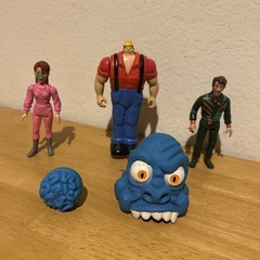 Vintage 1980s The Real Ghostbusters figures- Lot Of 5 – Kenner