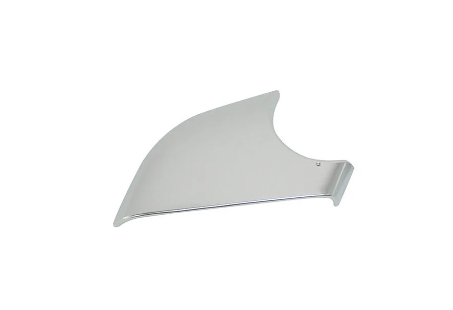 Tesla Model 3 Outside Mirror Lower Cover Cap, Silver Chrome, Left, 2017-2020