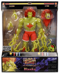 NEW! Ultra Street Fighter II Blanka Glow-in-the-Dark 6″ AF EE & JADA EXCL.