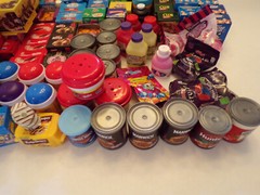 Shopkins Real Littles Branded Food~1″ Miniature~10 Random Pieces~Box Happy Face