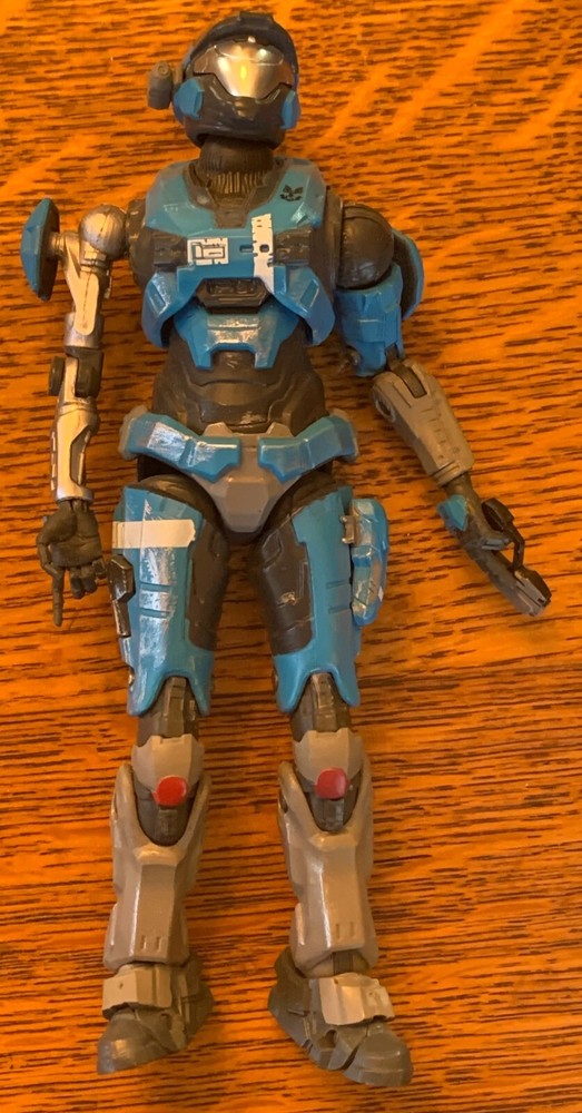 Halo Infinite The Spartan Collection 7″ KAT-B320 Blue Action Figure w gun