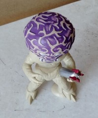 Genius monster NOMAN Figure from Japan SF TV Spectreman vs. Dr. Gori /by Bandai