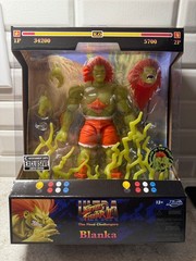 Ultra Street Fighter II Blanka Glow-in-the-Dark 6″ Jada EE Exclusive – IN HAND