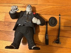 Brownsville Gangster Mob Boss Resign Figure W/ Bat, Hat & Cane Mafia Enforcer