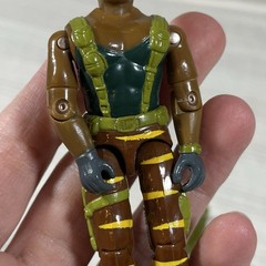 Roadblock V3 Tiger Force GI Joe 1988 Hasbro Vintage Action Figure Missing Gun