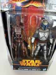 Star Wars Saga Mission Series: Geonosis 2013 Jango Fett And Battle Droid MS#03