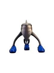 Tralalero Tralala Desk Decor, Italian Brainrot Shark Meme Figure, Shark in Sneak