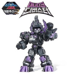 Dino Core 5 Evolution Part2 MINI ULTRA DARK D-BUSTER Robot Toy – 8″ Size