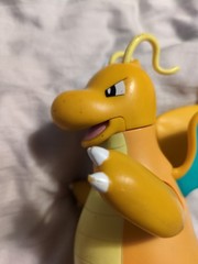Pokemon Dragonite Figure Jazwares 2021 Poseable Figure EUC
