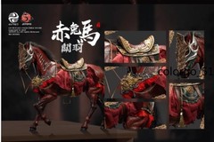 303TOYS x JSTOYS 1/6 Three Kingdoms Move Eyes Rabbit Horse Action Figure Collect