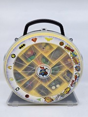 Thomas the Tank Engine DC Super Friends 2 Mini Carrying Case 45 Superhero Trains