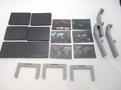 Custom 1:12 Tactical Map Surveillance Command Center Computer Screen Upgrades