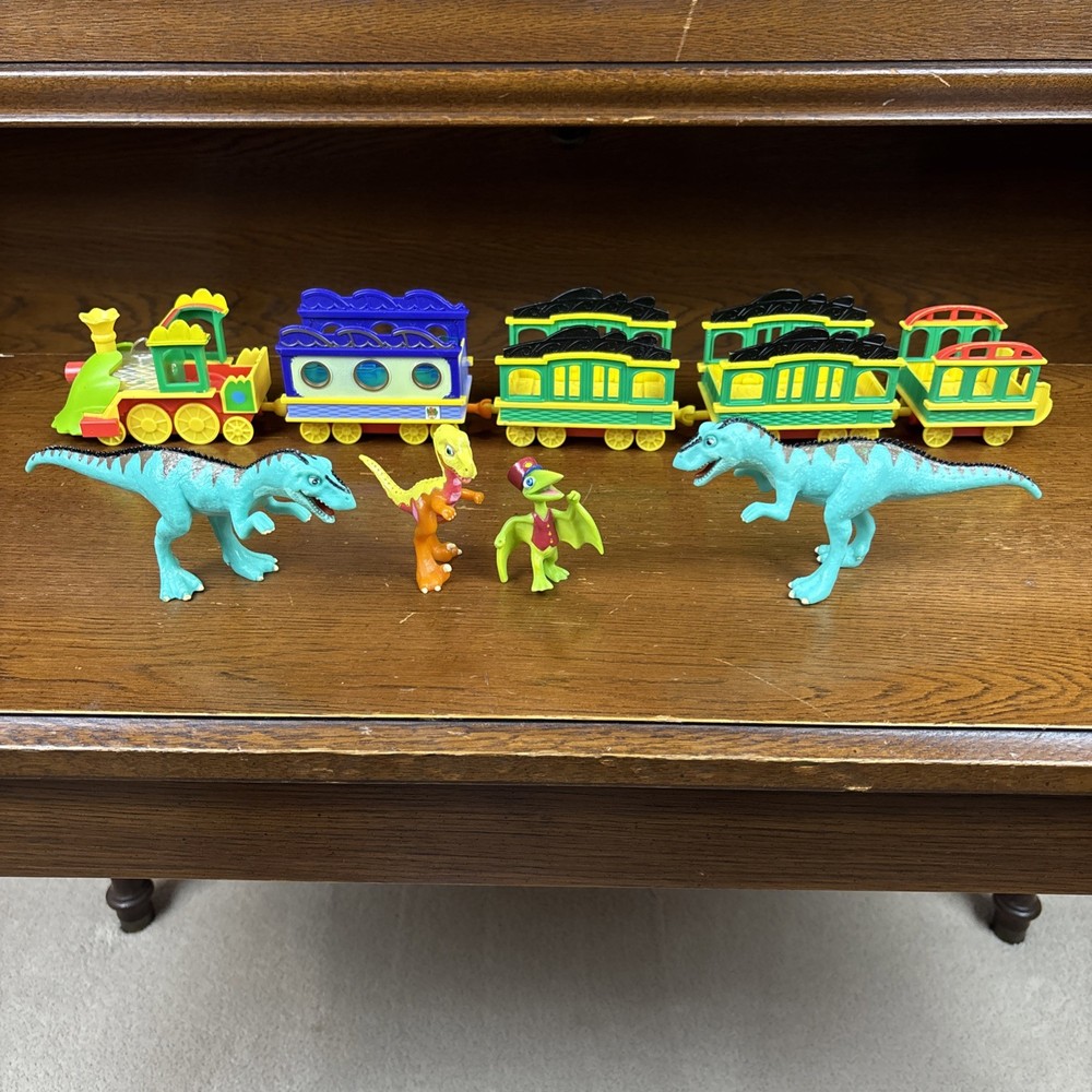 Dinosaur Train Set With Figures PBS Learning Curve Jim Henson